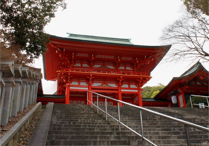 近江神宮の大鳥居