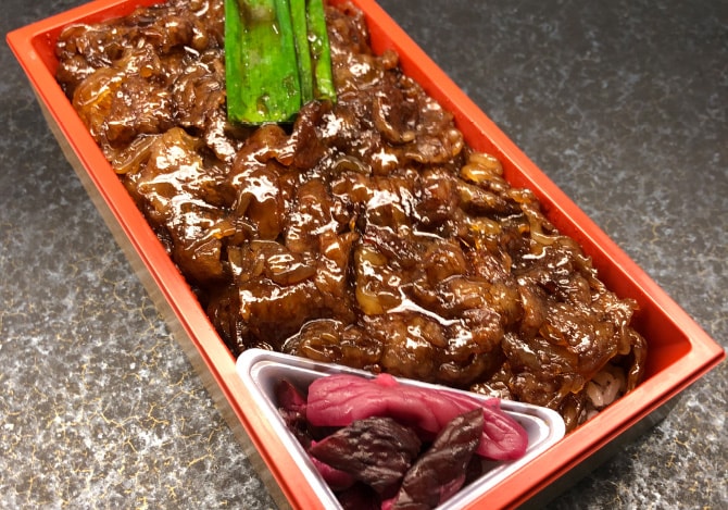 近江牛牛丼弁当
