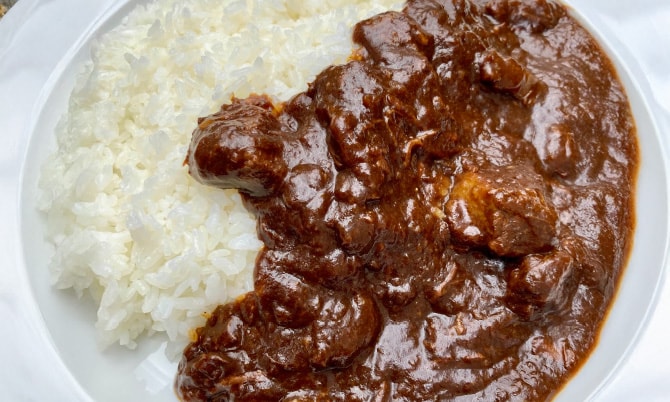 品川亭の近江牛カレー