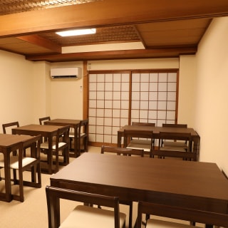 京都店内のお食事スペース