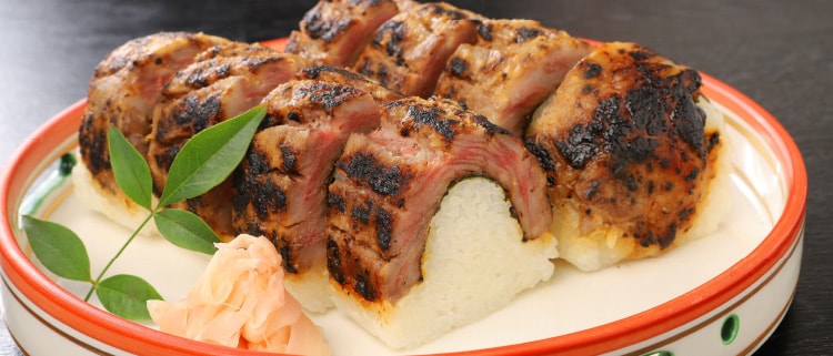 近江牛西京焼き棒寿司