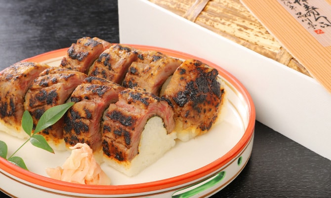 近江牛西京焼き棒寿司